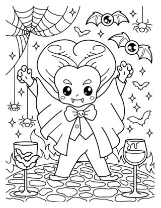 Halloween 81 - Coloriages fêtes - Coloriages - 10doigts.fr
