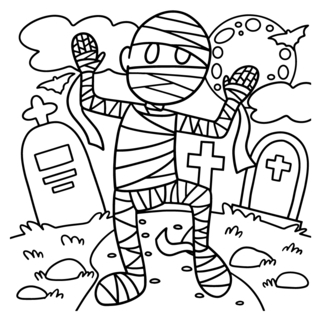 Halloween39 - Coloriages fêtes - Coloriages - 10doigts.fr