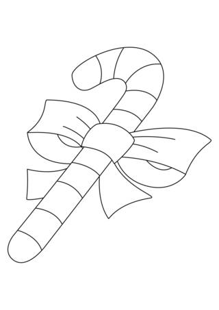 Bonbons 06 - Coloriages fêtes - Coloriages - 10doigts.fr