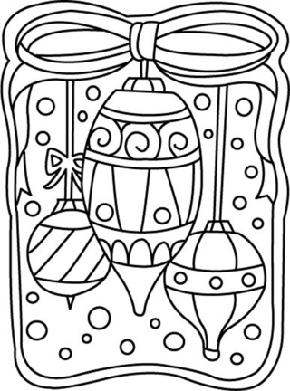 Boules de Noël 02 - Coloriages fêtes - Coloriages - 10doigts.fr