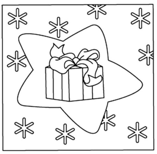 Cadeau 03 - Coloriages fêtes - Coloriages - 10doigts.fr