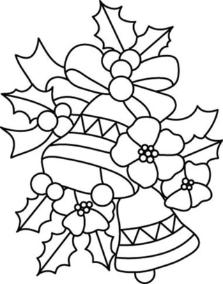 Cloche 05 - Coloriages fêtes - Coloriages - 10doigts.fr