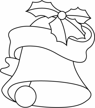 Cloche 06 - Coloriages fêtes - Coloriages - 10doigts.fr