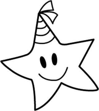 Etoile 01 - Coloriages fêtes - Coloriages - 10doigts.fr