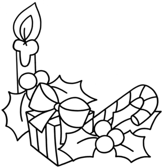 Noël 04 - Coloriages fêtes - Coloriages - 10doigts.fr