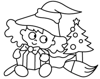 Noël 09 - Coloriages fêtes - Coloriages - 10doigts.fr