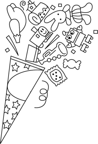 Noël 10 - Coloriages fêtes - Coloriages - 10doigts.fr