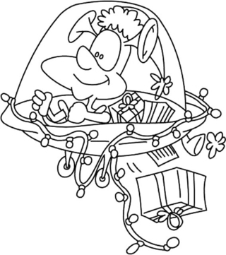 Noël 12 - Coloriages fêtes - Coloriages - 10doigts.fr