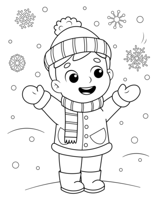 Noel 32 - Coloriages fêtes - Coloriages - 10doigts.fr