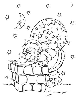 Noel 41 - Coloriages fêtes - Coloriages - 10doigts.fr