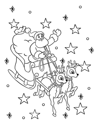 Noel 43 - Coloriages fêtes - Coloriages - 10doigts.fr