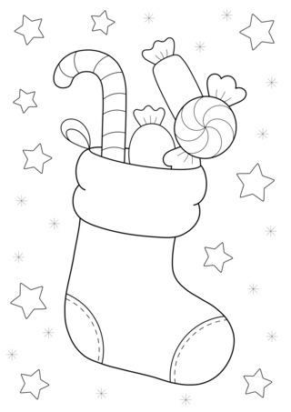 Noel 51 - Coloriages fêtes - Coloriages - 10doigts.fr