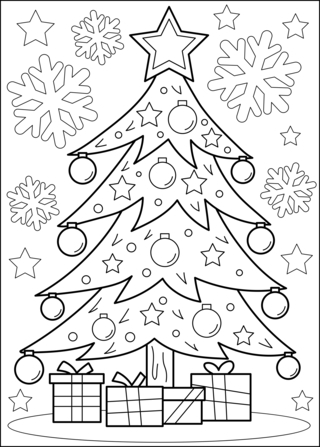 Noel 54 - Coloriages fêtes - Coloriages - 10doigts.fr