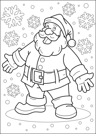 Noel 55 - Coloriages fêtes - Coloriages - 10doigts.fr