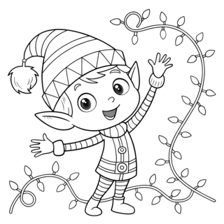 Noel 66 - Coloriages fêtes - Coloriages - 10doigts.fr