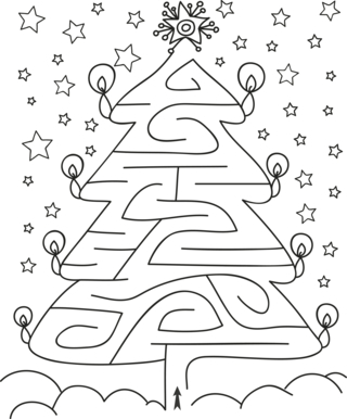 Noel 72 - Coloriages fêtes - Coloriages - 10doigts.fr