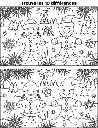 Noel 76 - Coloriages fêtes - Coloriages - 10doigts.fr