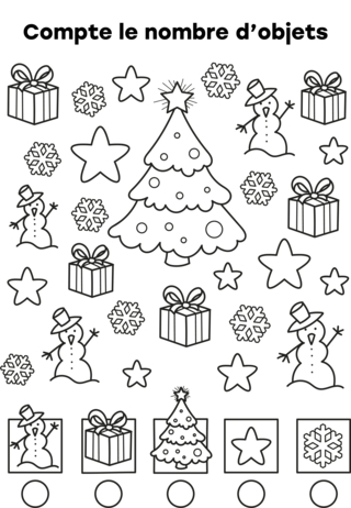 Noel 80 - Coloriages fêtes - Coloriages - 10doigts.fr