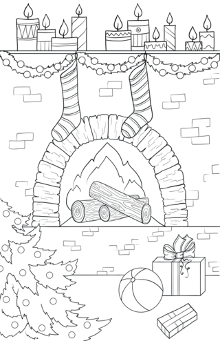 Noel11 - Coloriages fêtes - Coloriages - 10doigts.fr