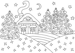 Noel13 - Coloriages fêtes - Coloriages - 10doigts.fr
