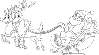 Noel2 - Coloriages fêtes - Coloriages - 10doigts.fr