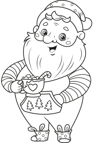 Noel21 - Coloriages fêtes - Coloriages - 10doigts.fr