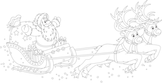 Noel3 - Coloriages fêtes - Coloriages - 10doigts.fr