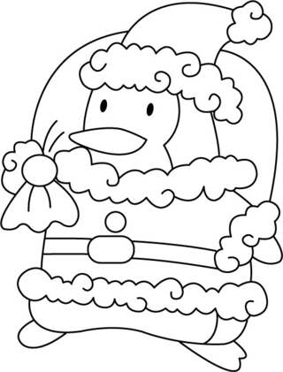 Père Noël 02 - Coloriages fêtes - Coloriages - 10doigts.fr