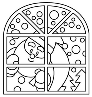 Père Noël 18 - Coloriages fêtes - Coloriages - 10doigts.fr