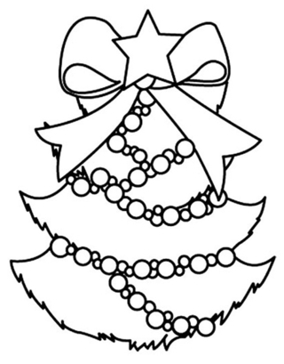 Sapin 02 - Coloriages fêtes - Coloriages - 10doigts.fr