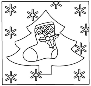 Sapin 07 - Coloriages fêtes - Coloriages - 10doigts.fr