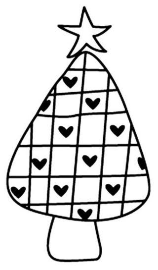 Sapin 08 - Coloriages fêtes - Coloriages - 10doigts.fr