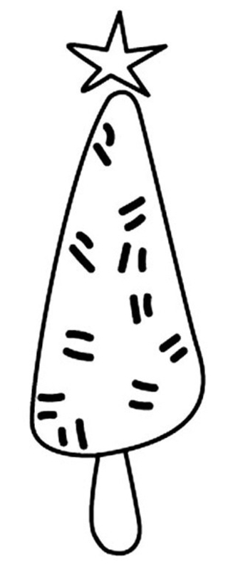 Sapin 09 - Coloriages fêtes - Coloriages - 10doigts.fr