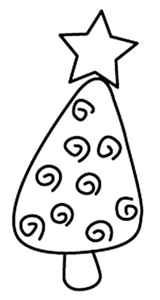 Sapin 11 - Coloriages fêtes - Coloriages - 10doigts.fr