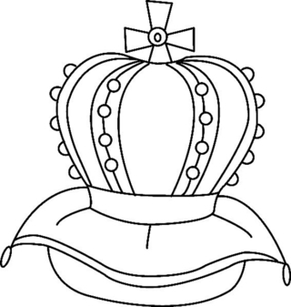 Couronne 01 - Coloriages fantastique - Coloriages - 10doigts.fr