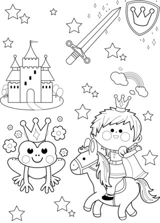 Fantastique6 - Coloriages fantastique - Coloriages - 10doigts.fr
