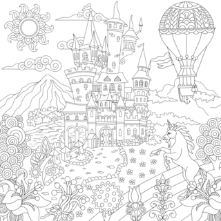 Fantastique7 - Coloriages fantastique - Coloriages - 10doigts.fr