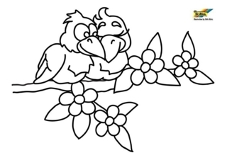 Fleurs 045 - Coloriages fleurs, fruits et légumes - Coloriages - 10doigts.fr
