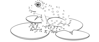 Relier-les-points2 - Coloriages jeu - Coloriages - 10doigts.fr