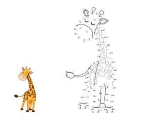 Relier-les-points7 - Coloriages jeu - Coloriages - 10doigts.fr