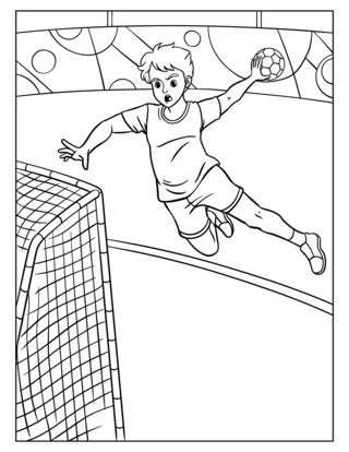 JO-Sport-16 - Coloriages sport Jeux Olympiques - Coloriages - 10doigts.fr