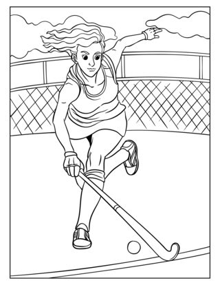 JO-Sport-20 - Coloriages sport Jeux Olympiques - Coloriages - 10doigts.fr