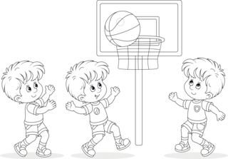Sport33 - Coloriages sport Jeux Olympiques - Coloriages - 10doigts.fr