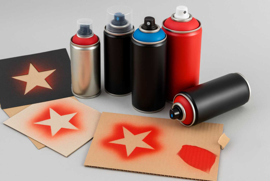 Peinture aérosol - Peintures - 10doigts.fr