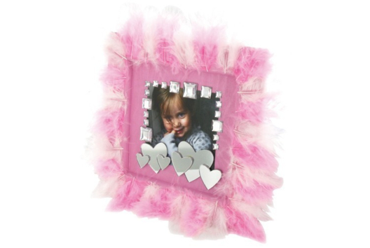 Cadre à plumes - Activités manuelles objets décorés - 10doigts.fr