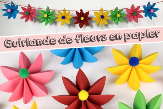 Fleur 3D porte photo - Activités manuelles fleurs - 10doigts.fr