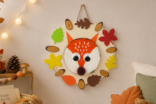 Activite Automnale Renard Enfant - Activités manuelles d'automne - 10doigts.fr - 2