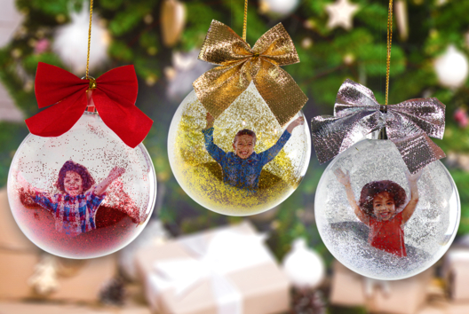 Activite Boule Noel Paillettes - Activités manuelles Noël - 10doigts.fr