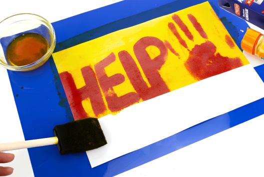 Activite encre magique Halloween - Activités manuelles Halloween - 10doigts.fr - 2