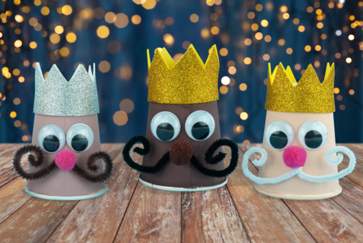 Activite Enfant Roi mage Epiphanie - Activités manuelles Épiphanie - 10doigts.fr